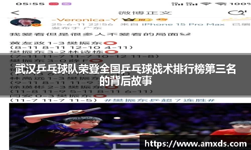 武汉乒乓球队荣登全国乒乓球战术排行榜第三名的背后故事